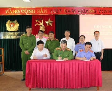 Hội nghị rút kinh nghiệm trong điều tra, truy tố, xét xử án hình sự và ký...